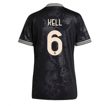 Billige Fotballdrakt Juventus Lloyd Kelly #6 Replika Tredjedrakt Dame 2025-26 Kortermet